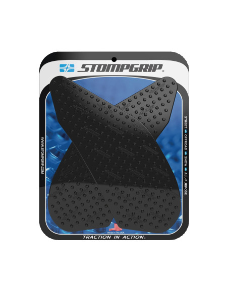 Grip adhésif de réservoir noir STOMPGRIP VOLCANO - YAMAHA 1000 YZF R1 2004-06