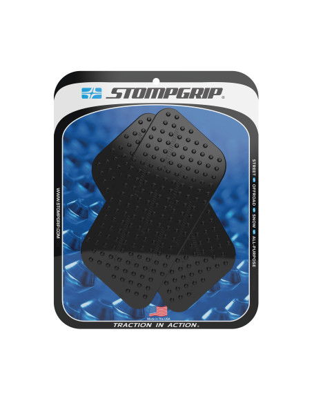 Grip adhésif de réservoir noir STOMPGRIP VOLCANO - YAMAHA 600 YZF R6 2006-07