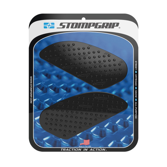Grip adhésif de réservoir noir STOMPGRIP VOLCANO - YAMAHA 1000 YZF R1 2007-08