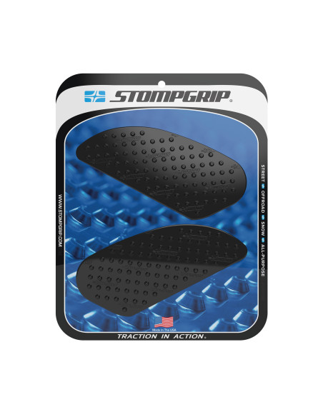 Grip adhésif de réservoir noir STOMPGRIP VOLCANO - YAMAHA 1000 YZF R1 2007-08