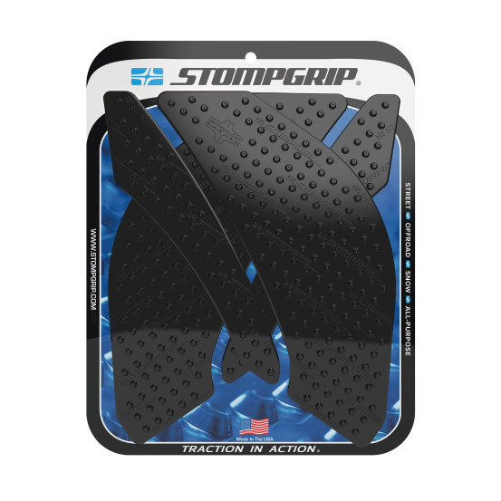 Grip adhésif de réservoir noir STOMPGRIP VOLCANO - YAMAHA 600 FZ6 / 600 YZF R6 / 600 XJ6 DIVERSION / 600 XJ6 DIVERSION F