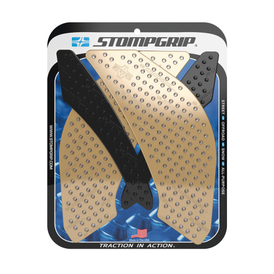 Grip adhésif de réservoir noir et transparent STOMPGRIP VOLCANO - YAMAHA 600 FZ6 / 600 YZF R6 / 600 XJ6 DIVERSION