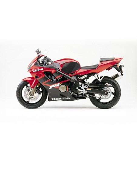 Grip adhésif de réservoir noir STOMPGRIP VOLCANO - HONDA 600 CBR-F 2000-06 / 250 VTR INTERCEPTOR 2008-09 / 800 VFR 2002-13