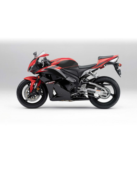 Grip adhésif de réservoir noir et transparent STOMPGRIP VOLCANO - HONDA 600 CBR-RR 2007-12