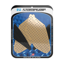 Grip adhésif de réservoir noir et transparent STOMPGRIP VOLCANO - HONDA 250 CBR-R 2011-13