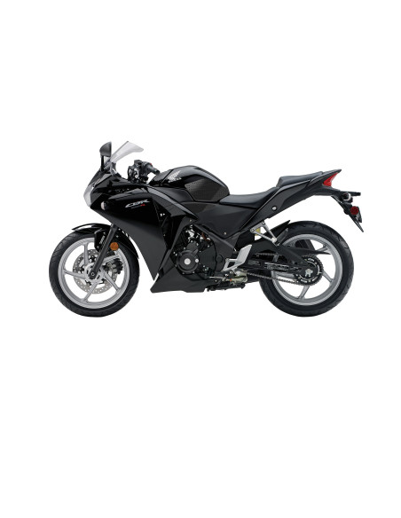 Grip adhésif de réservoir noir et transparent STOMPGRIP VOLCANO - HONDA 250 CBR-R 2011-13