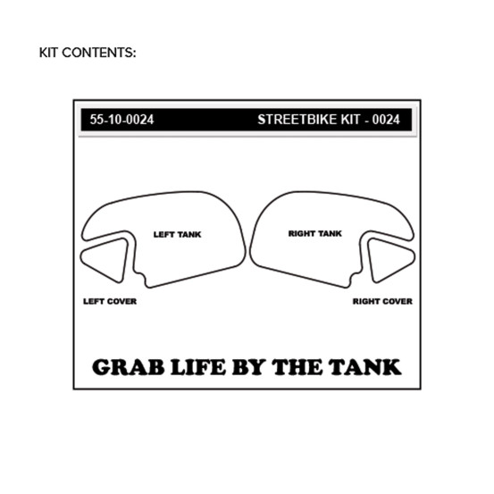 Grip adhésif de réservoir noir et transparent STOMPGRIP VOLCANO - HONDA 600 CBR-RR 2013-26