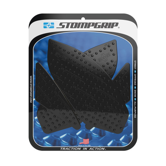 Grip adhésif de réservoir noir STOMPGRIP VOLCANO - HONDA 400 CB-F / 500 CB-F / 400 CBR-R / 500 CBR-R 2013-15