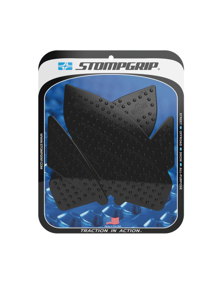 Grip adhésif de réservoir noir STOMPGRIP VOLCANO - HONDA 400 CB-F / 500 CB-F / 400 CBR-R / 500 CBR-R 2013-15