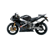 Grip adhésif de réservoir noir STOMPGRIP VOLCANO - KAWASAKI 636 ZX-6R / 600 ZX-6RR 2003-04 / 600 ZZR 2005-08 2