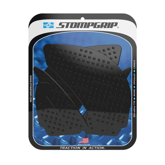 Grip adhésif de réservoir noir STOMPGRIP VOLCANO - KAWASAKI 1000 ZX-10R 2008-10