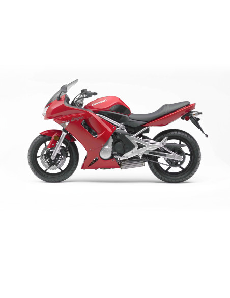Grip adhésif de réservoir noir STOMPGRIP VOLCANO - KAWASAKI 650 ER-6F / 650 ER-6N 2006-11 / 650 NINJA R 2006-08