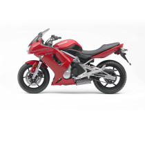 Grip adhésif de réservoir noir et transparent STOMPGRIP VOLCANO - KAWASAKI 650 ER-6F / 650 ER-6N 2006-11 / 650 NINJA R 2006-08 2