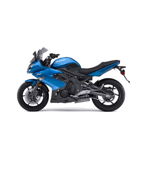 Grip adhésif de réservoir noir et transparent STOMPGRIP VOLCANO - KAWASAKI 650 NINJA R 2009-11