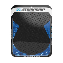 Grip adhésif de réservoir noir STOMPGRIP VOLCANO - KAWASAKI 650 KLR 2000-18