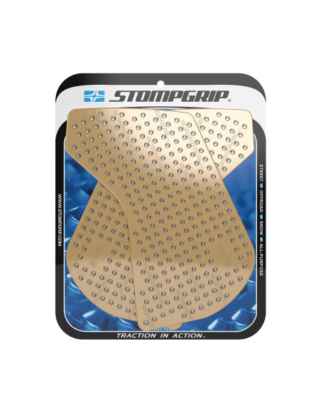 Grip adhésif de réservoir transparent STOMPGRIP VOLCANO - KAWASAKI 650 KLR 2000-18