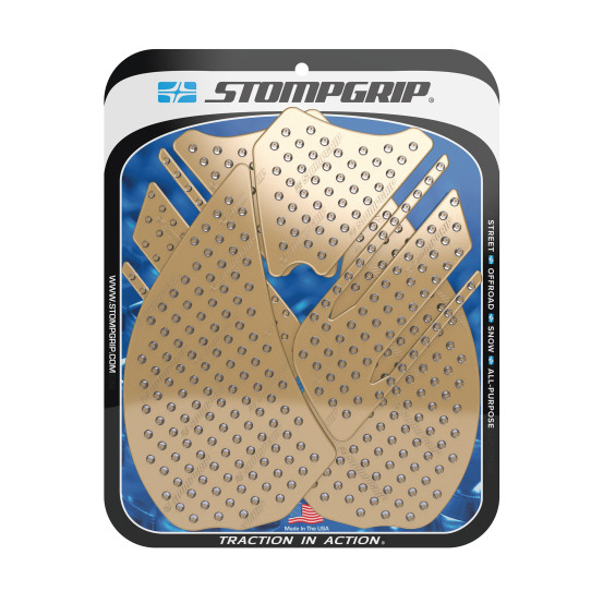 Grip adhésif de réservoir transparent STOMPGRIP VOLCANO - KAWASAKI 1400 ZX-14R 2012-18 / 1400 ZZR 2012-20