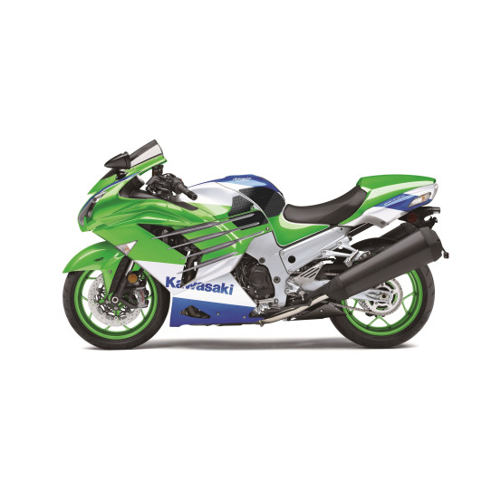 Grip adhésif de réservoir transparent STOMPGRIP VOLCANO - KAWASAKI 1400 ZX-14R 2012-18 / 1400 ZZR 2012-20