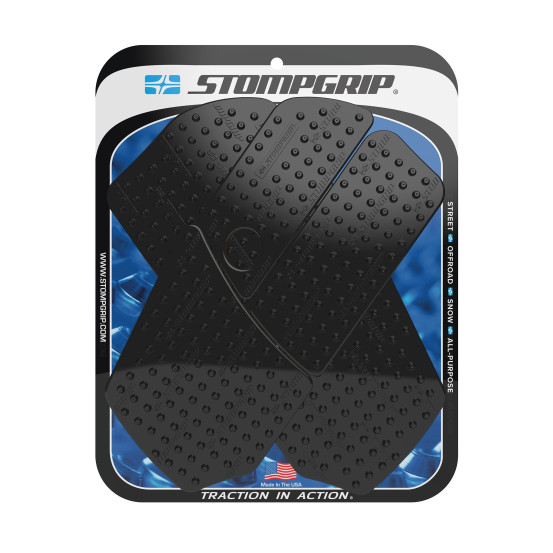 Grip adhésif de réservoir noir STOMPGRIP VOLCANO - KAWASAKI 1400 GTR 2010-16