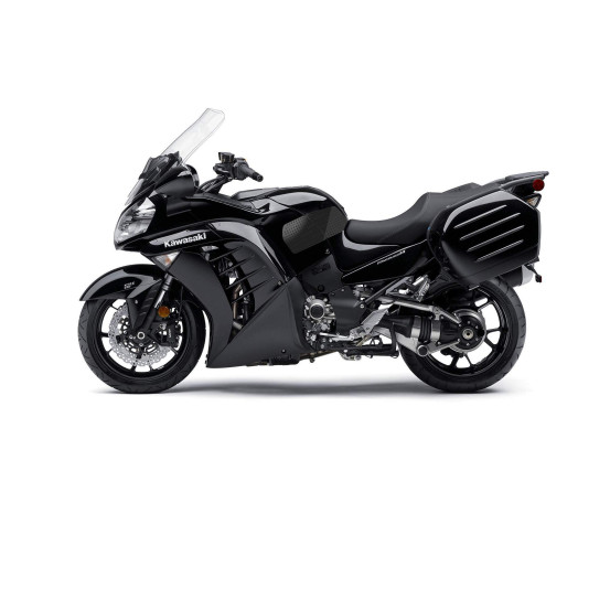 Grip adhésif de réservoir noir STOMPGRIP VOLCANO - KAWASAKI 1400 GTR 2010-16