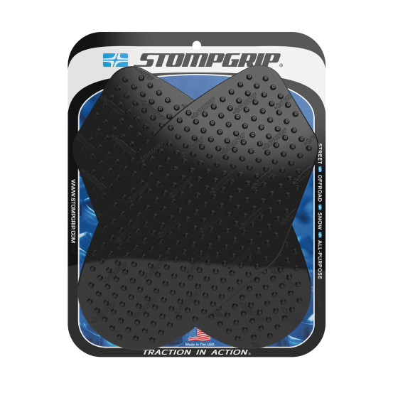 Grip adhésif de réservoir noir STOMPGRIP VOLCANO - SUZUKI 1000 GSX-R 2005-06