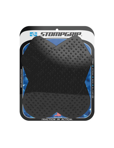 Grip adhésif de réservoir noir STOMPGRIP VOLCANO - SUZUKI 1000 GSX-R 2005-06