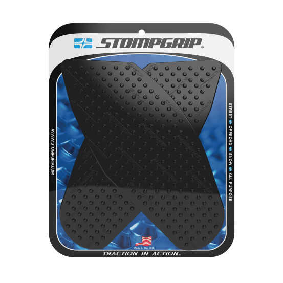 Grip adhésif de réservoir noir STOMPGRIP VOLCANO - SUZUKI 600 GSX-R / 750 GSX-R 2008-10