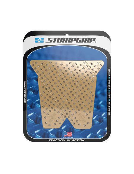 Grip adhésif de réservoir transparent STOMPGRIP VOLCANO - HONDA 650 XR-L / KTM 1050 ADVENTURE / 1090 ADVENTURE