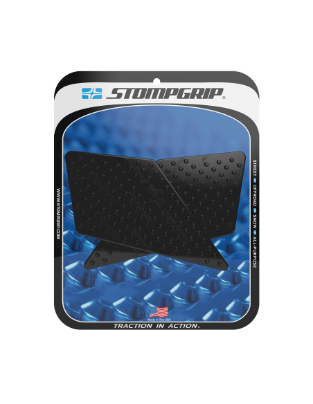Grip adhésif de réservoir noir STOMPGRIP VOLCANO - BMW 800 F800 GT / 1200 R1200 GS / KTM 950 ADVENTURE / 990 ADVENTURE