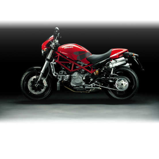 Grip adhésif de réservoir noir STOMPGRIP VOLCANO - DUCATI 1000 MONSTER S / 1100 MONSTER / 1100 MONSTER EVO / 1100 MONSTER S