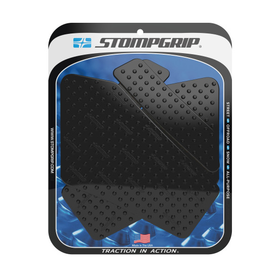 Grip adhésif de réservoir noir STOMPGRIP VOLCANO - TRIUMPH 650 DAYTONA 2005