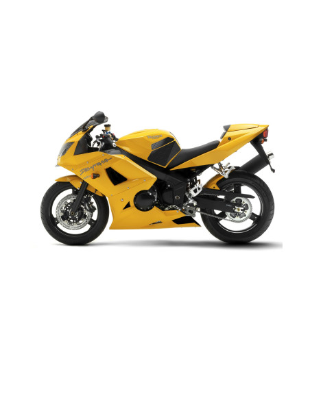 Grip adhésif de réservoir transparent STOMPGRIP VOLCANO - TRIUMPH 650 DAYTONA 2005