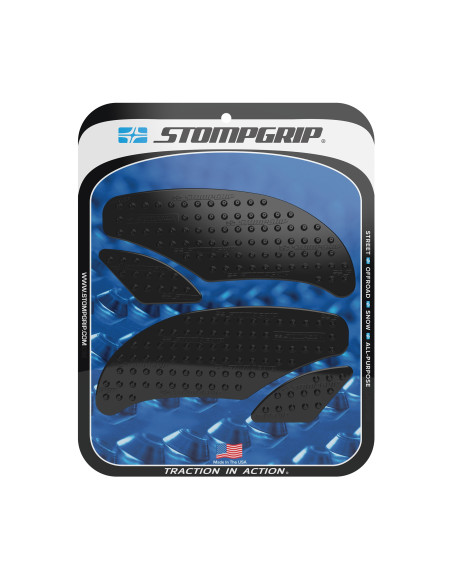 Grip adhésif de réservoir noir STOMPGRIP VOLCANO - TRIUMPH 1050 SPEED 94R / 1050 SPEED 94 / 1050 SPEED TRIPLE