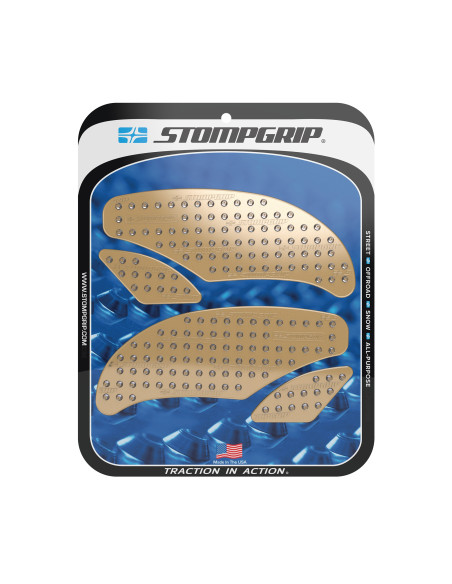 Grip adhésif de réservoir transparent STOMPGRIP VOLCANO - TRIUMPH 1050 SPEED 94R / 1050 SPEED 94 / 1050 SPEED TRIPLE