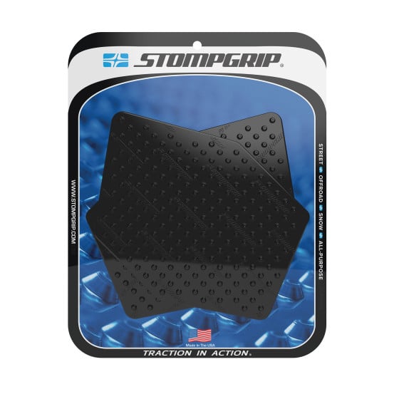 Grip adhésif de réservoir noir STOMPGRIP VOLCANO - BMW 1200 K1200 R 2004-09 / 1300 K1300 R 2008-12