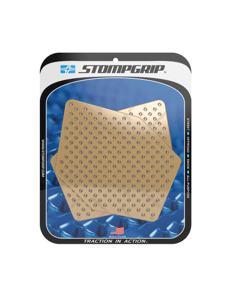 Grip adhésif de réservoir transparent STOMPGRIP VOLCANO - BMW 1200 K1200 R 2004-09 / 1300 K1300 R 2008-12
