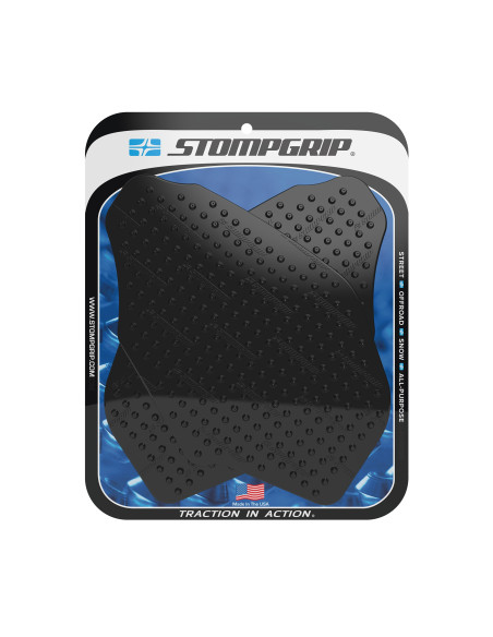 Grip adhésif de réservoir noir STOMPGRIP VOLCANO - BMW 1200 K1200 S 2003-09 / 1300 K1300 S 2009-16