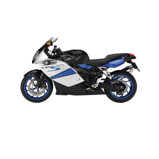 Grip adhésif de réservoir transparent STOMPGRIP VOLCANO - BMW 1200 K1200 S 2003-09 / 1300 K1300 S 2009-16