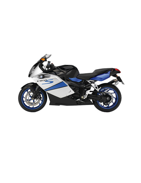 Grip adhésif de réservoir transparent STOMPGRIP VOLCANO - BMW 1200 K1200 S 2003-09 / 1300 K1300 S 2009-16