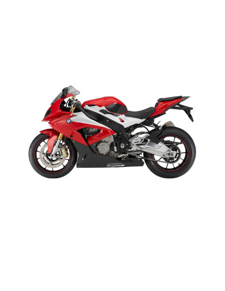 Grip adhésif de réservoir noir et transparent STOMPGRIP VOLCANO - BMW 1000 HP4 2013-15 / 1000 S1000RR 2009-14