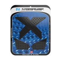 Grip adhésif de réservoir noir STOMPGRIP VOLCANO - HONDA 700 NC X / 750 NC X 2013-15 / 750 NC X (DCT) 2014-15