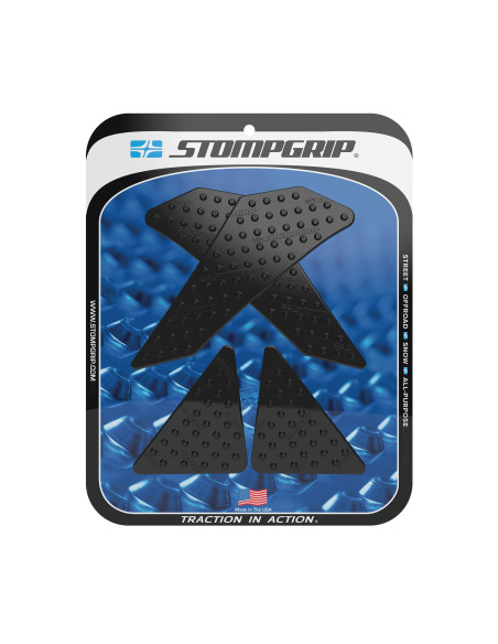 Grip adhésif de réservoir noir STOMPGRIP VOLCANO - YAMAHA 250 WR-R 2011-16 / 250 WR 2017-18 / 250 WR-X 2008-15