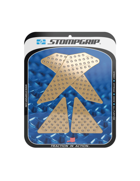 Grip adhésif de réservoir transparent STOMPGRIP VOLCANO - YAMAHA 250 WR-R 2011-16 / 250 WR 2017-18 / 250 WR-X 2008-15