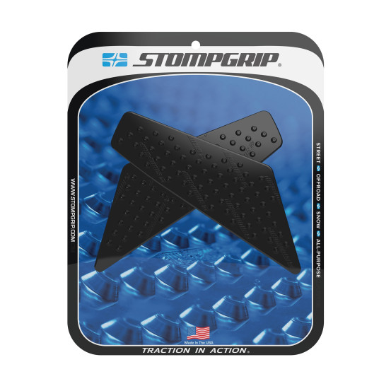 Grip adhésif de réservoir noir STOMPGRIP VOLCANO - BMW 800 F800 R 2009-18