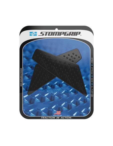 Grip adhésif de réservoir noir STOMPGRIP VOLCANO - BMW 800 F800 R 2009-18