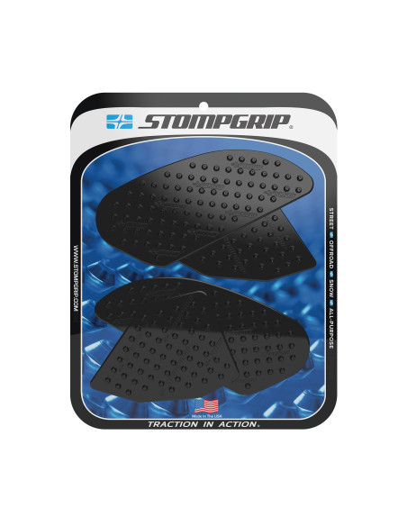 Grip adhésif de réservoir noir STOMPGRIP VOLCANO - HONDA 300 CB-F / 450 CRF-R / 450 CRF-RX / 250 CRF-R / 250 CRF-RX
