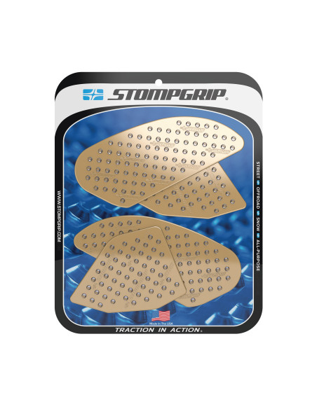 Grip adhésif de réservoir transparent STOMPGRIP VOLCANO - HONDA 300 CB-F / 450 CRF-R / 450 CRF-RX / 250 CRF-R / 250 CRF-RX