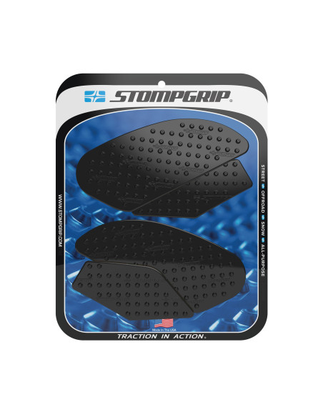 Grip adhésif de réservoir noir STOMPGRIP VOLCANO - HONDA 800 VFR F 2014-15