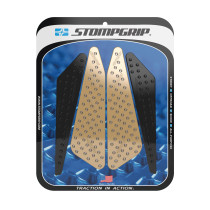 Grip adhésif de réservoir noir et transparent STOMPGRIP VOLCANO - YAMAHA 700 MT-07 2015-17 / 700 MT-07 MOTO CAGE 2015-16