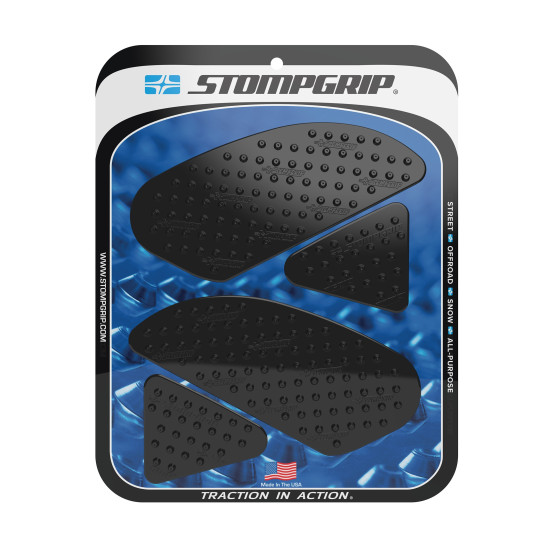 Grip adhésif de réservoir noir STOMPGRIP VOLCANO - HONDA 250 CBR-R 2015 / 300 CBR-R 2015-18 / 300 CB-R 2019-21